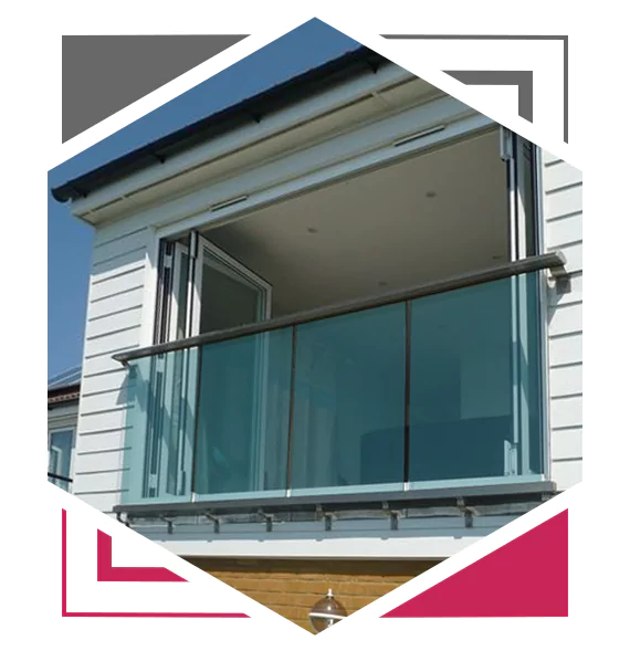 Frameless Juliet Balcony | Glass Balustrading Contractor